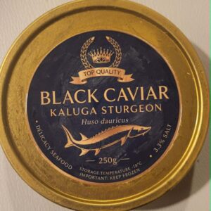 Kaluga Sturgeon Black Caviar (250g)